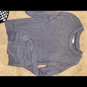 Soft grey sweatshirt